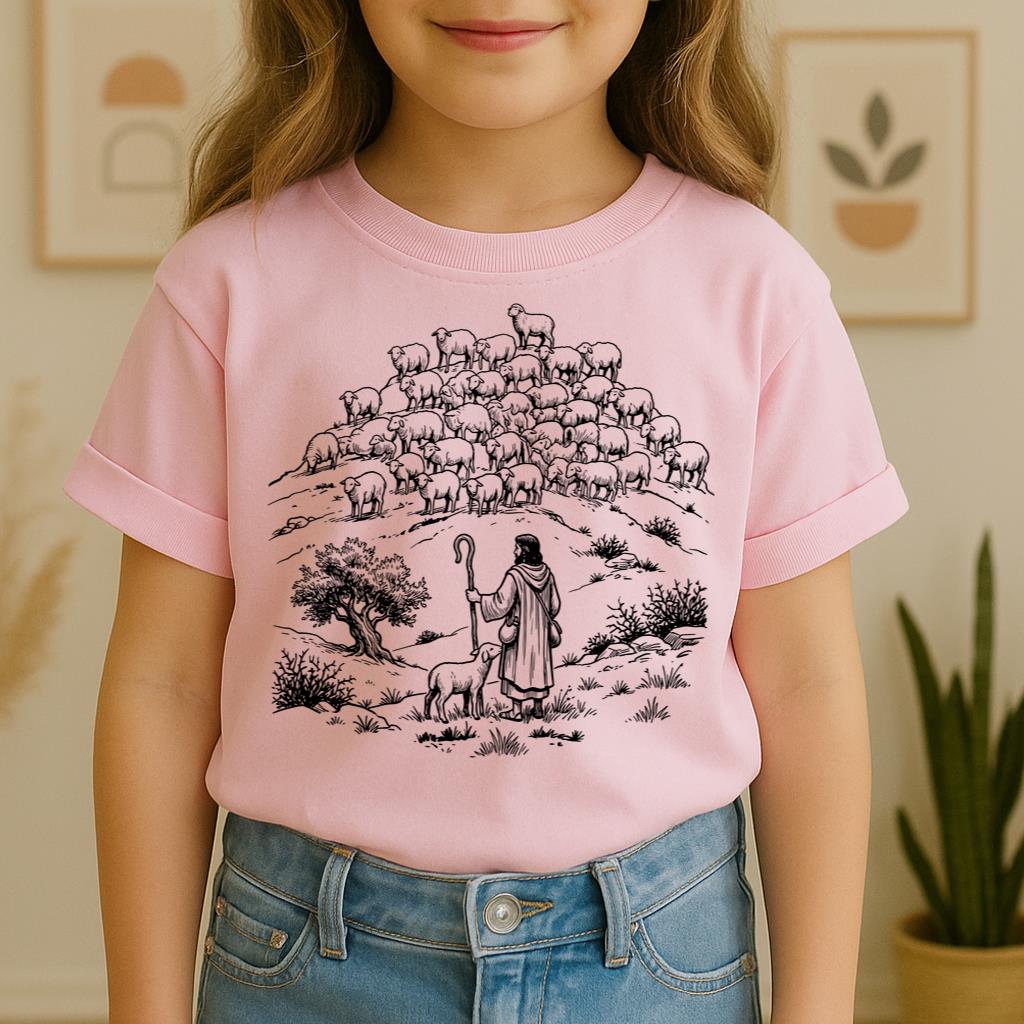Jesus and Sheep 02