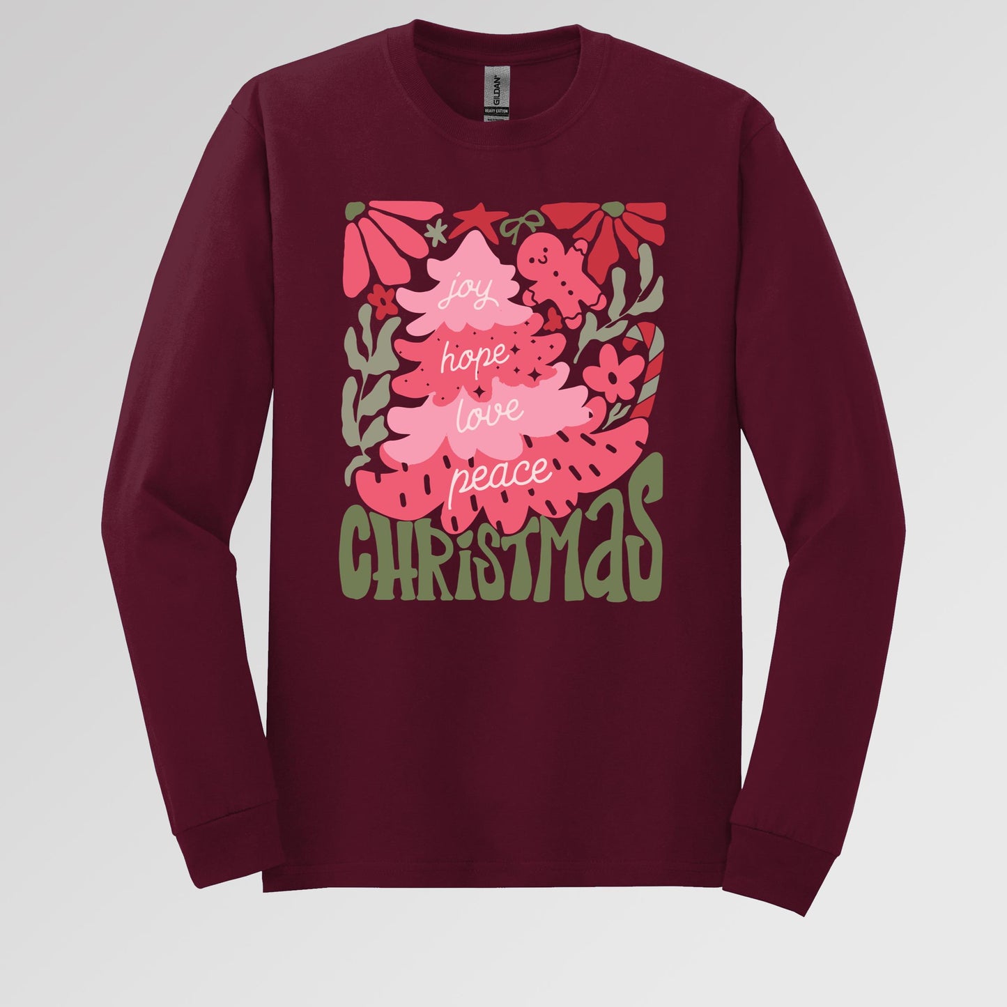 Joy Hope Love Peace Christmas