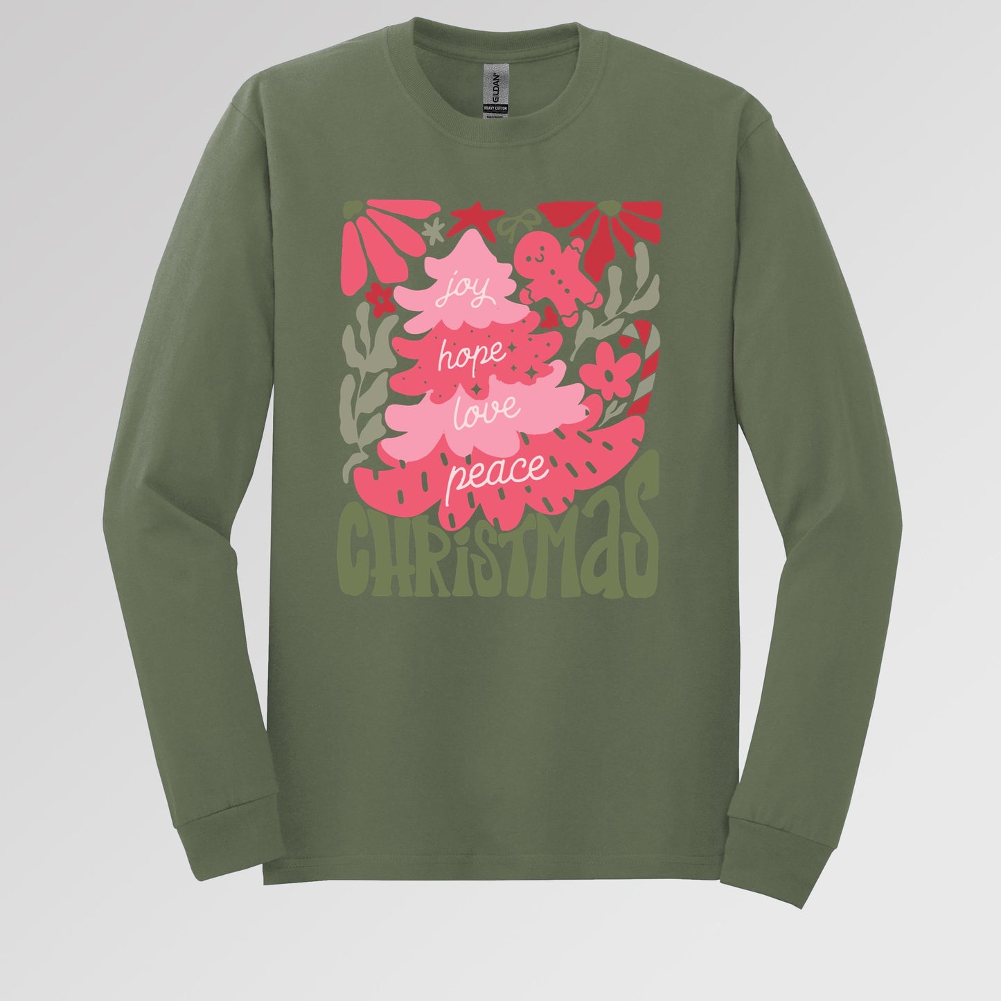 Joy Hope Love Peace Christmas