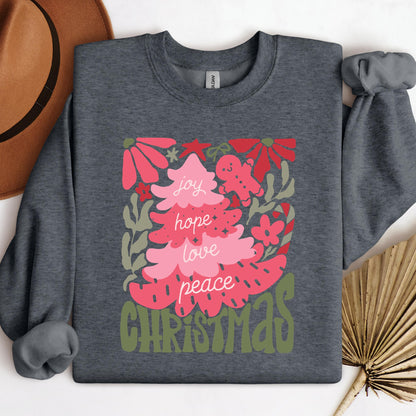 Joy Hope Love Peace Christmas
