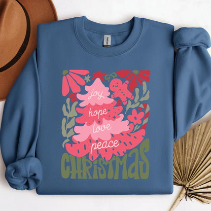 Joy Hope Love Peace Christmas