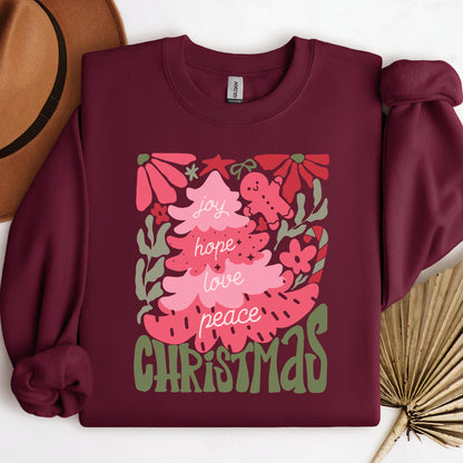 Joy Hope Love Peace Christmas