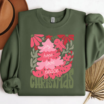 Joy Hope Love Peace Christmas