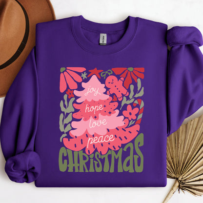 Joy Hope Love Peace Christmas