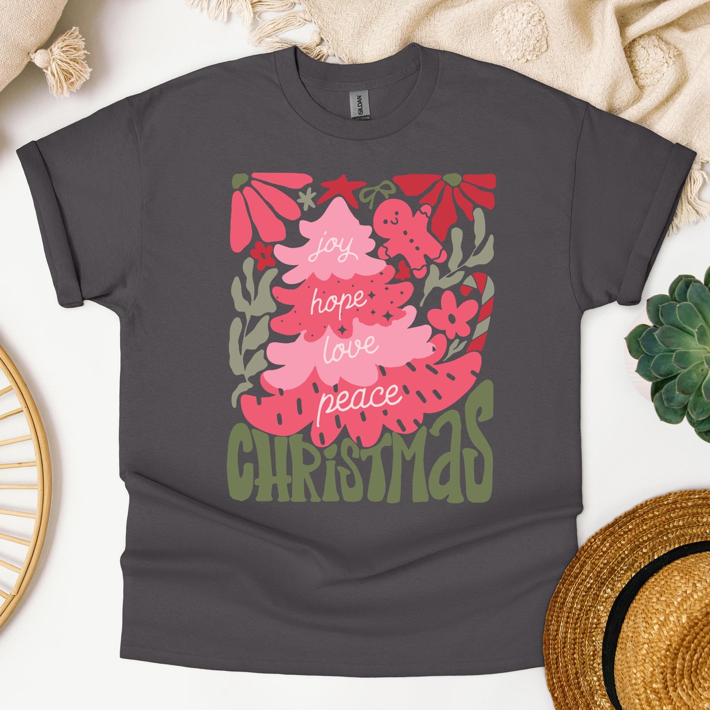 Joy Hope Love Peace Christmas