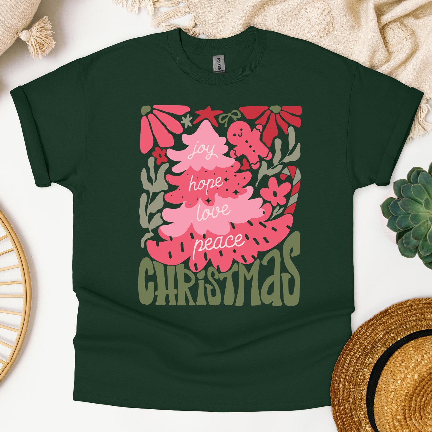 Joy Hope Love Peace Christmas