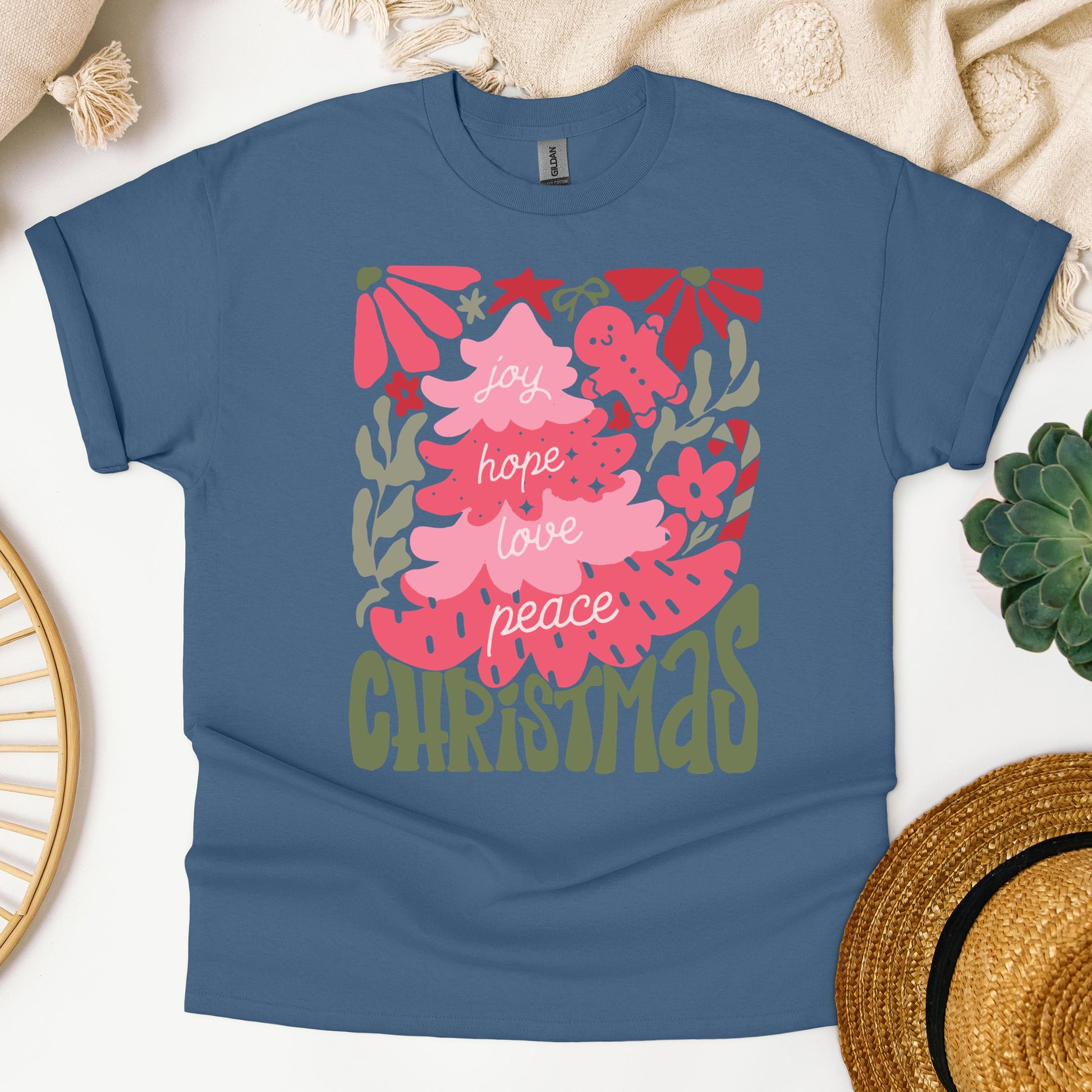 Joy Hope Love Peace Christmas