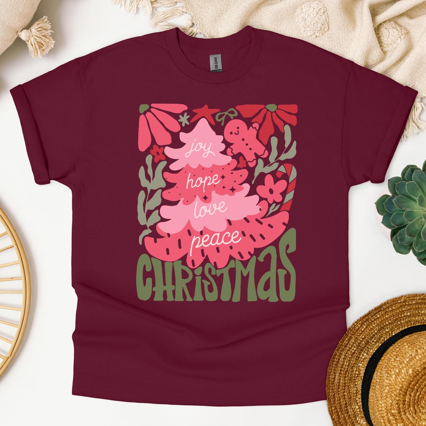 Joy Hope Love Peace Christmas