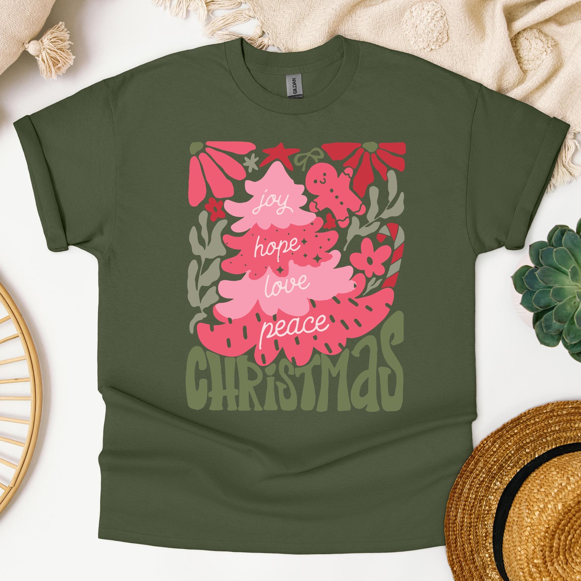 Joy Hope Love Peace Christmas
