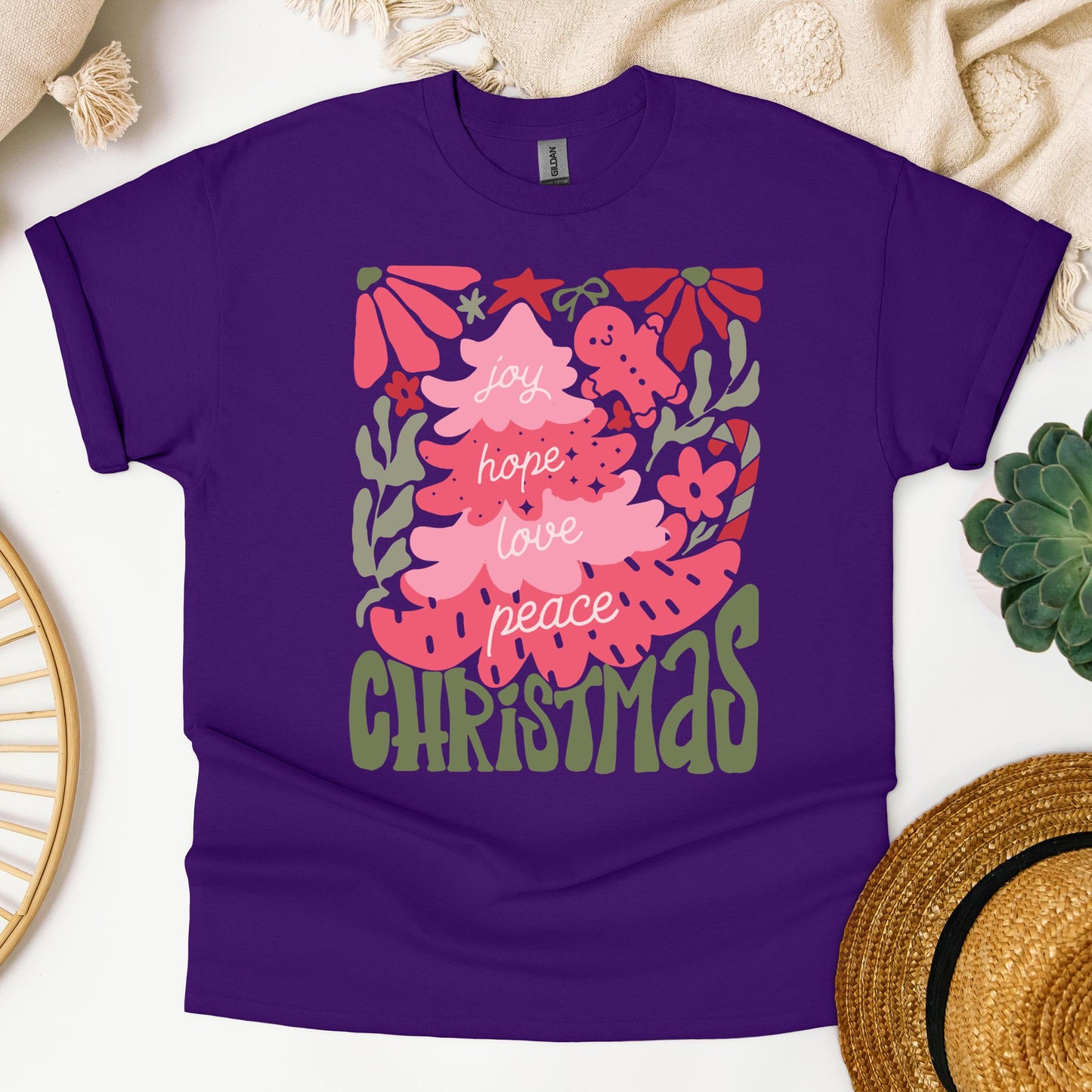 Joy Hope Love Peace Christmas