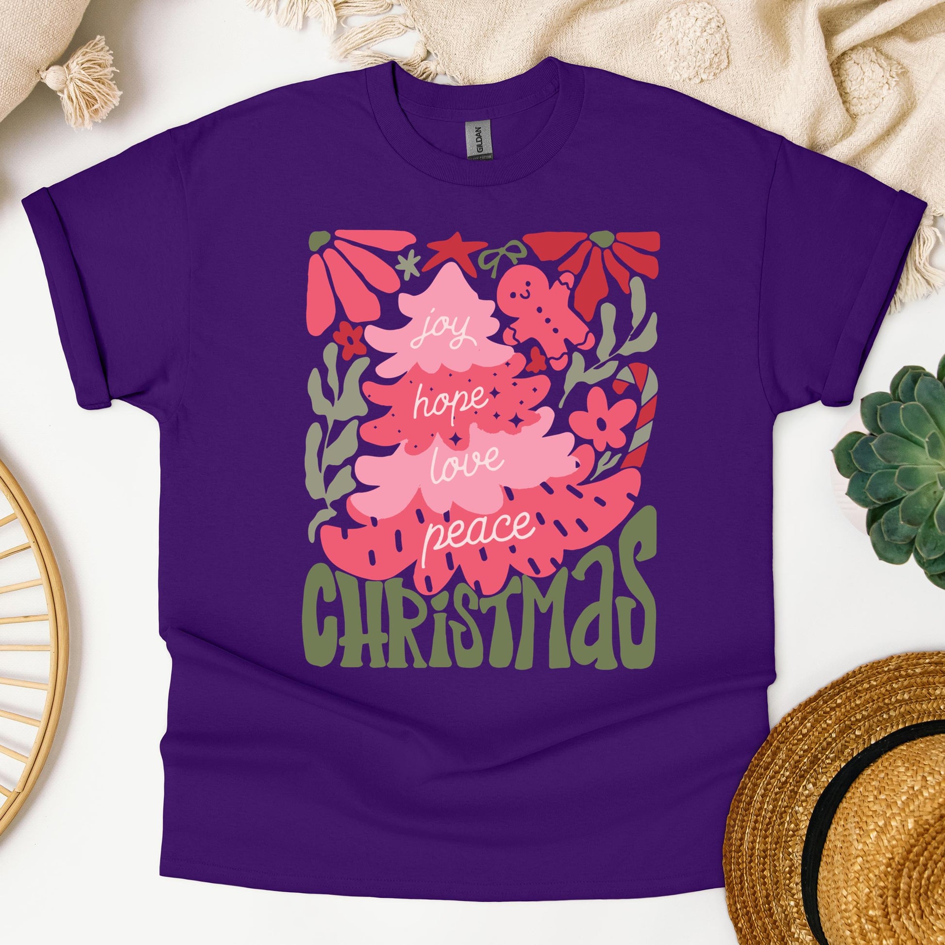 Joy Hope Love Peace Christmas