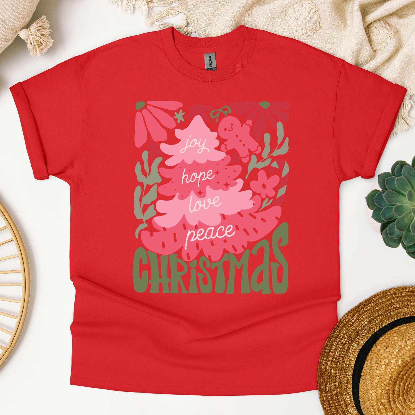 Joy Hope Love Peace Christmas