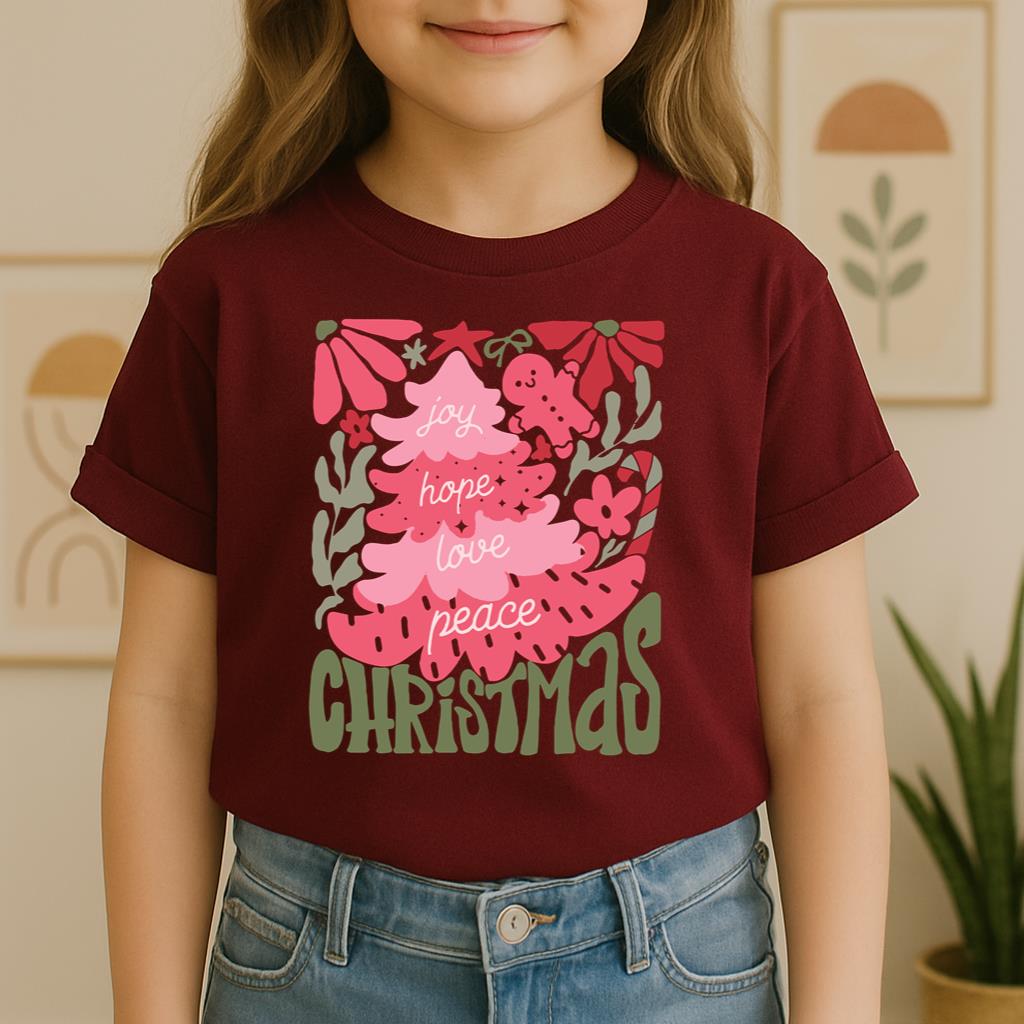 Joy Hope Love Peace Christmas