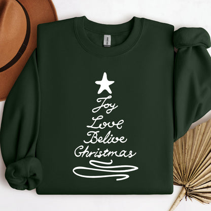 Joy Love Believe Christmas