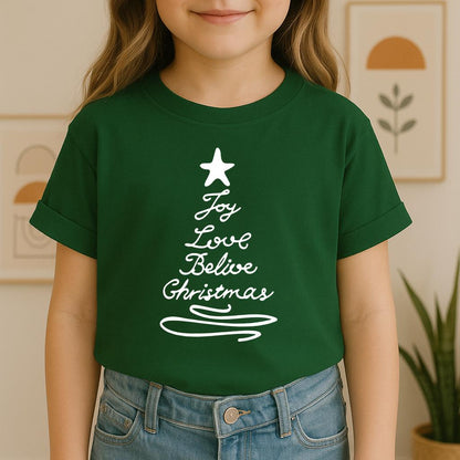 Joy Love Believe Christmas