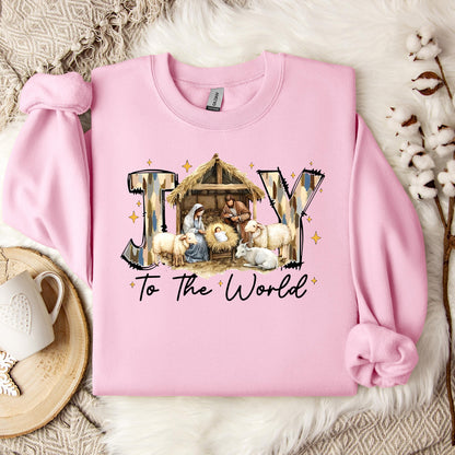 Joy To The World 01 Sweatshirt
