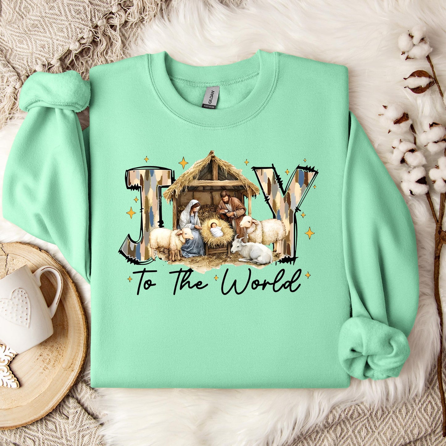 Joy To The World 01 Sweatshirt