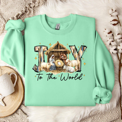 Joy To The World 01 Sweatshirt