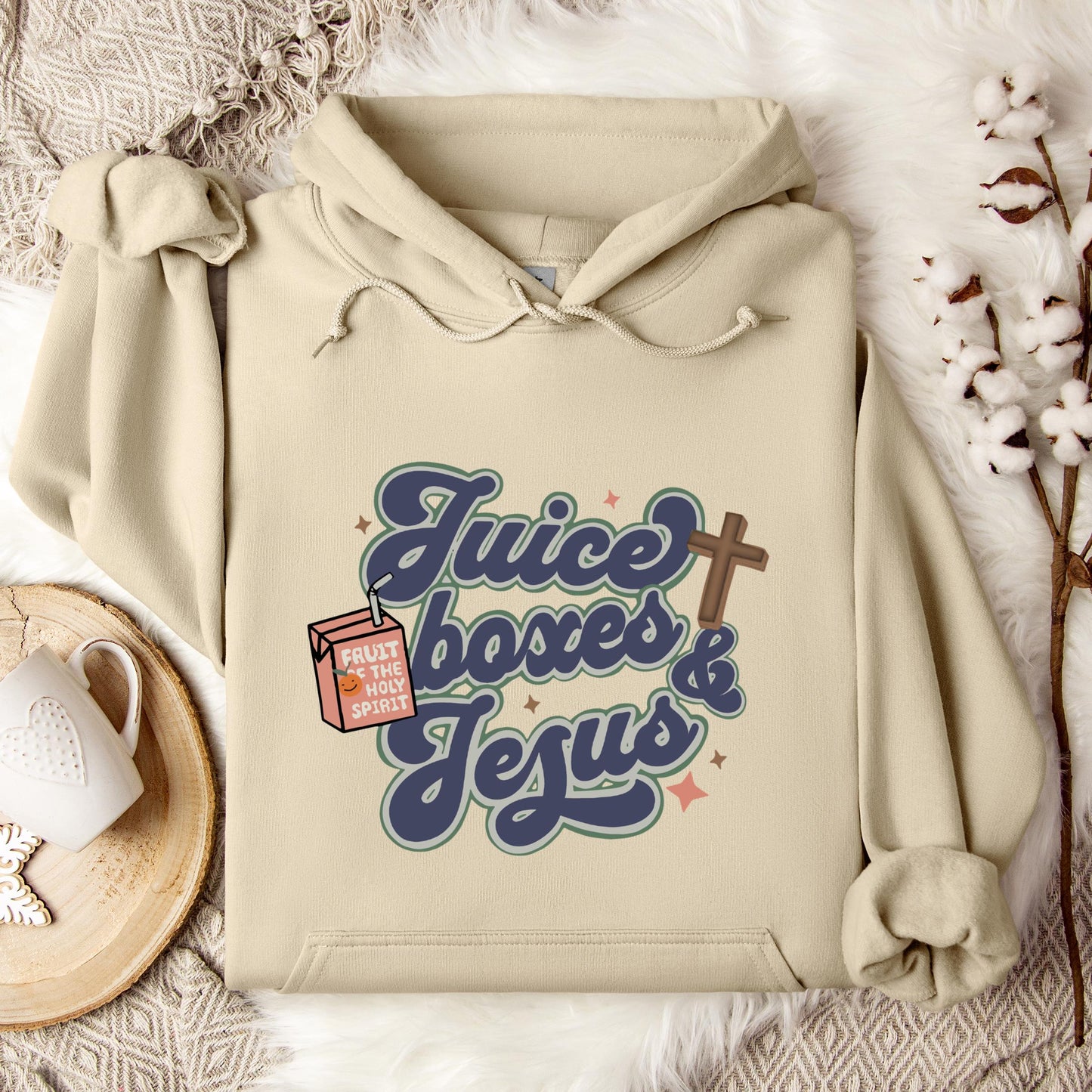 Juice Boxes And Jesus Hoodie