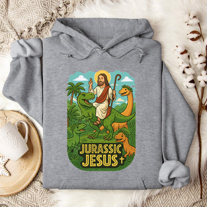 Jurassic Jesus 01 Hoodie
