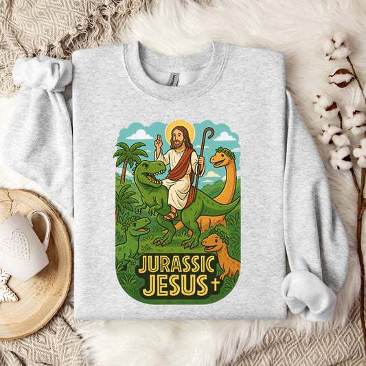 Jurassic Jesus 01 Sweatshirt