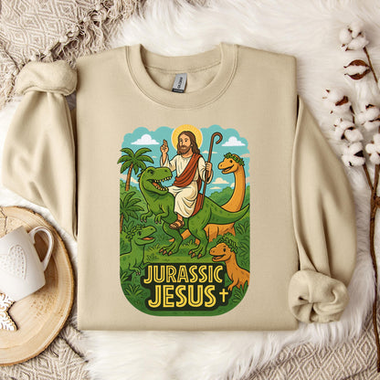 Jurassic Jesus 01 Sweatshirt