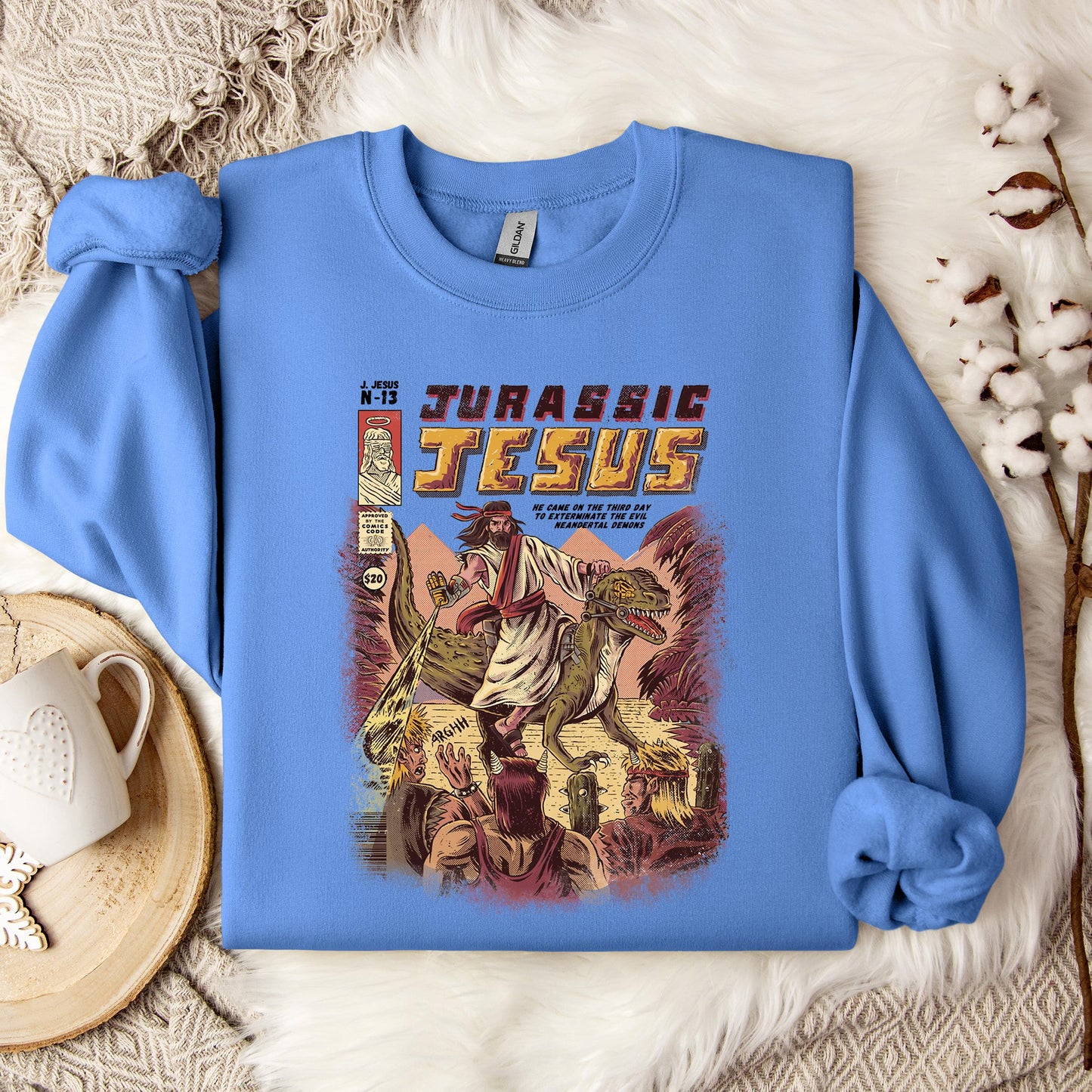 Jurassic Jesus Sweatshirt