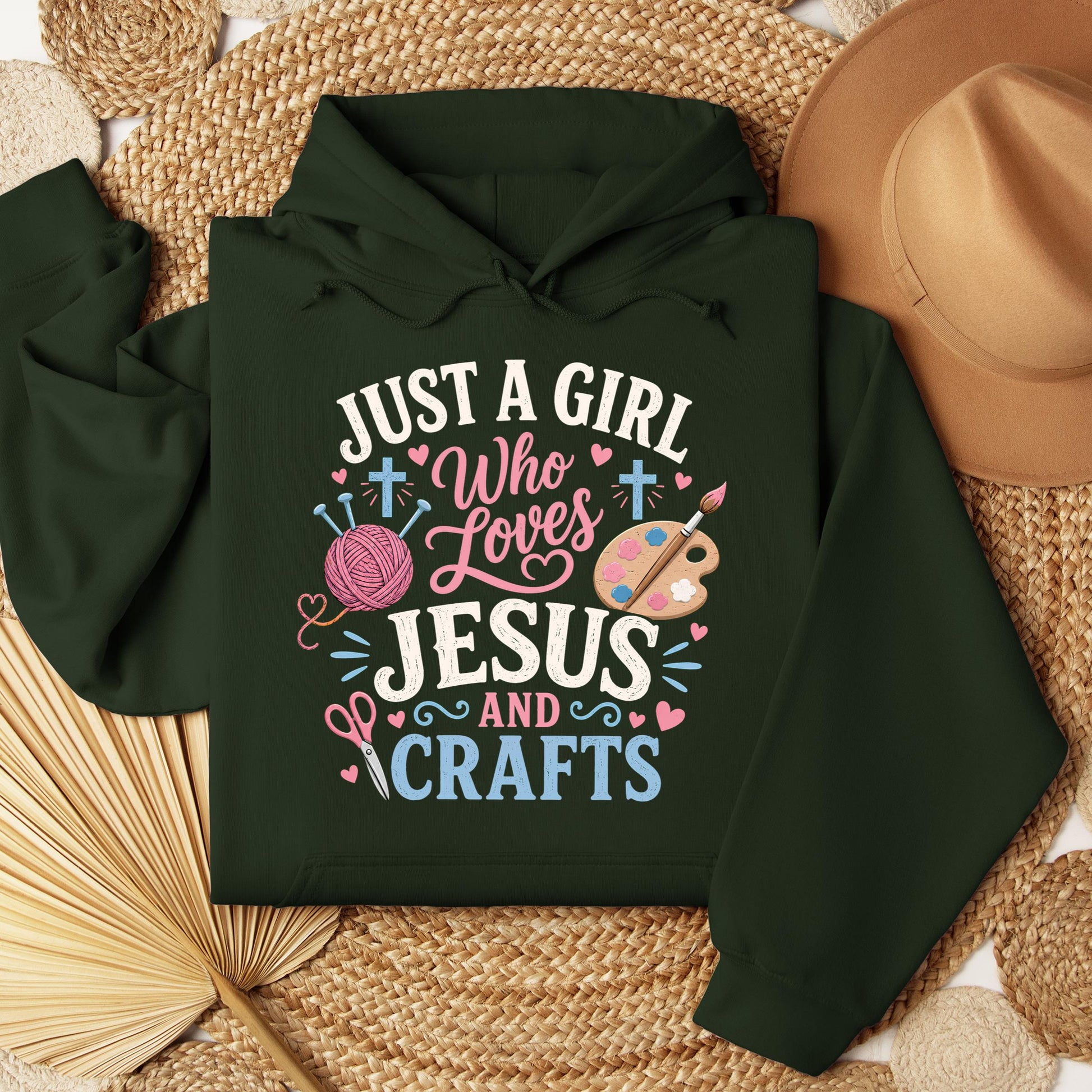 Just A Girl Who Loves Jesus And Crafts 01