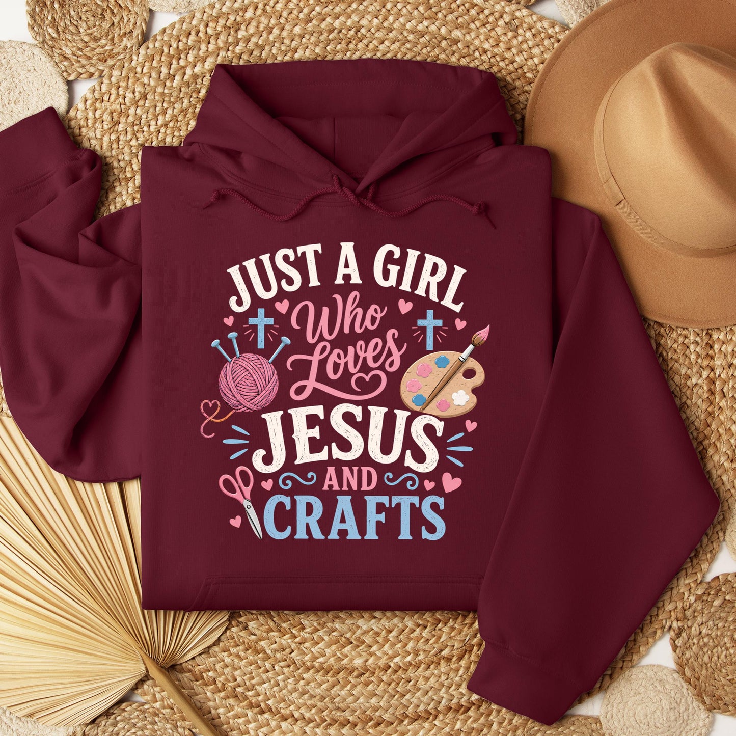 Just A Girl Who Loves Jesus And Crafts 01