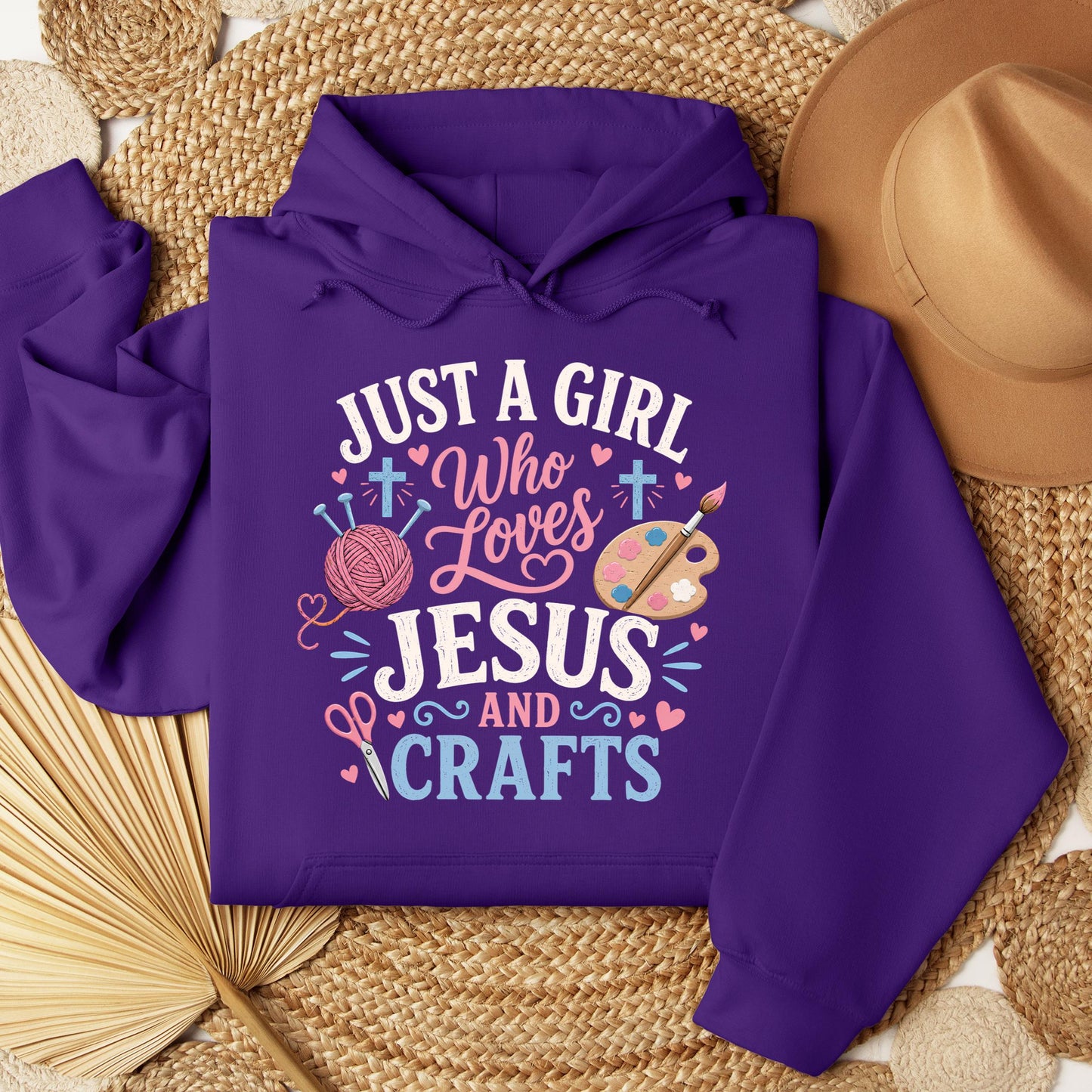 Just A Girl Who Loves Jesus And Crafts 01