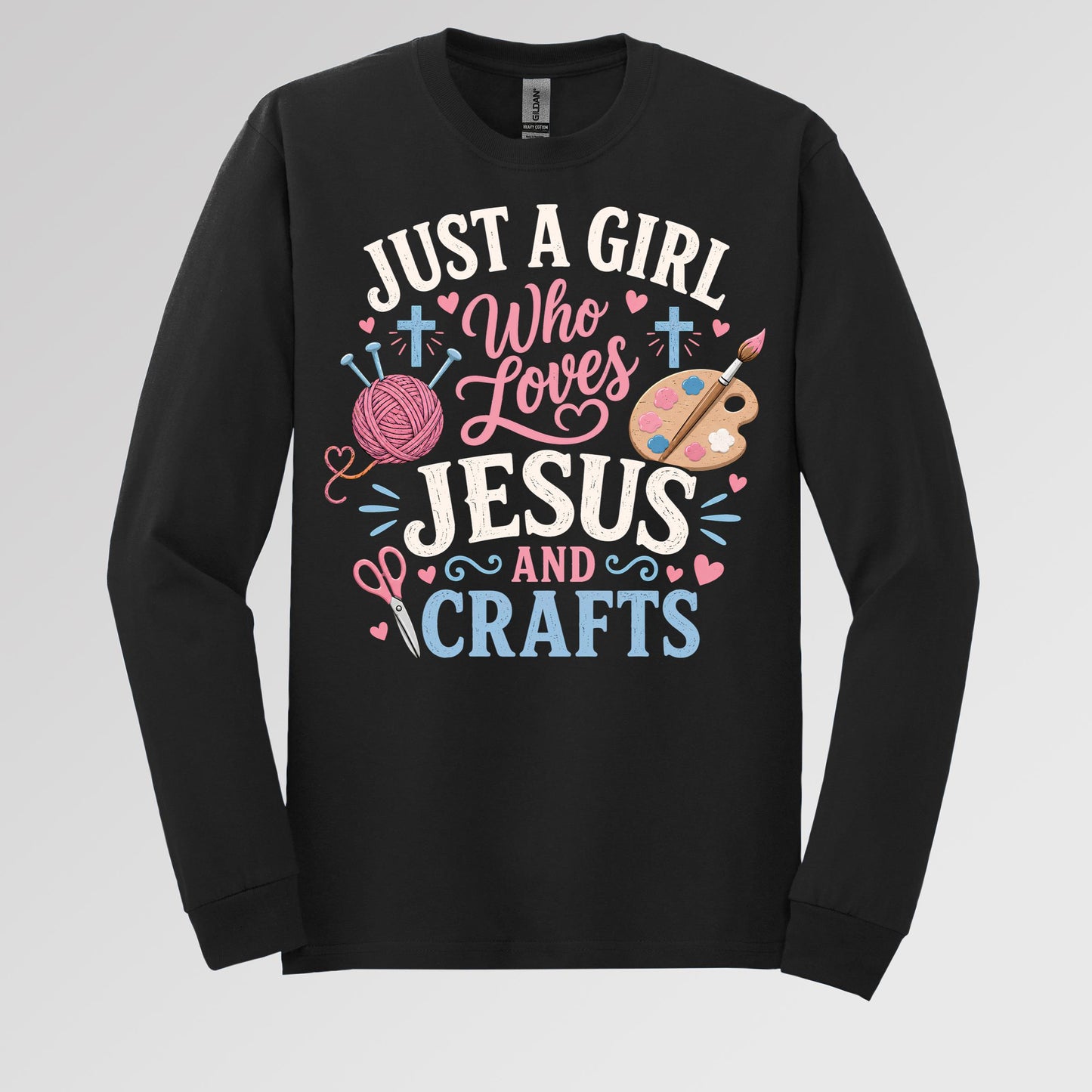 Just A Girl Who Loves Jesus And Crafts 01