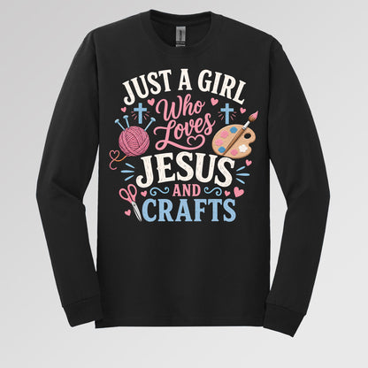 Just A Girl Who Loves Jesus And Crafts 01