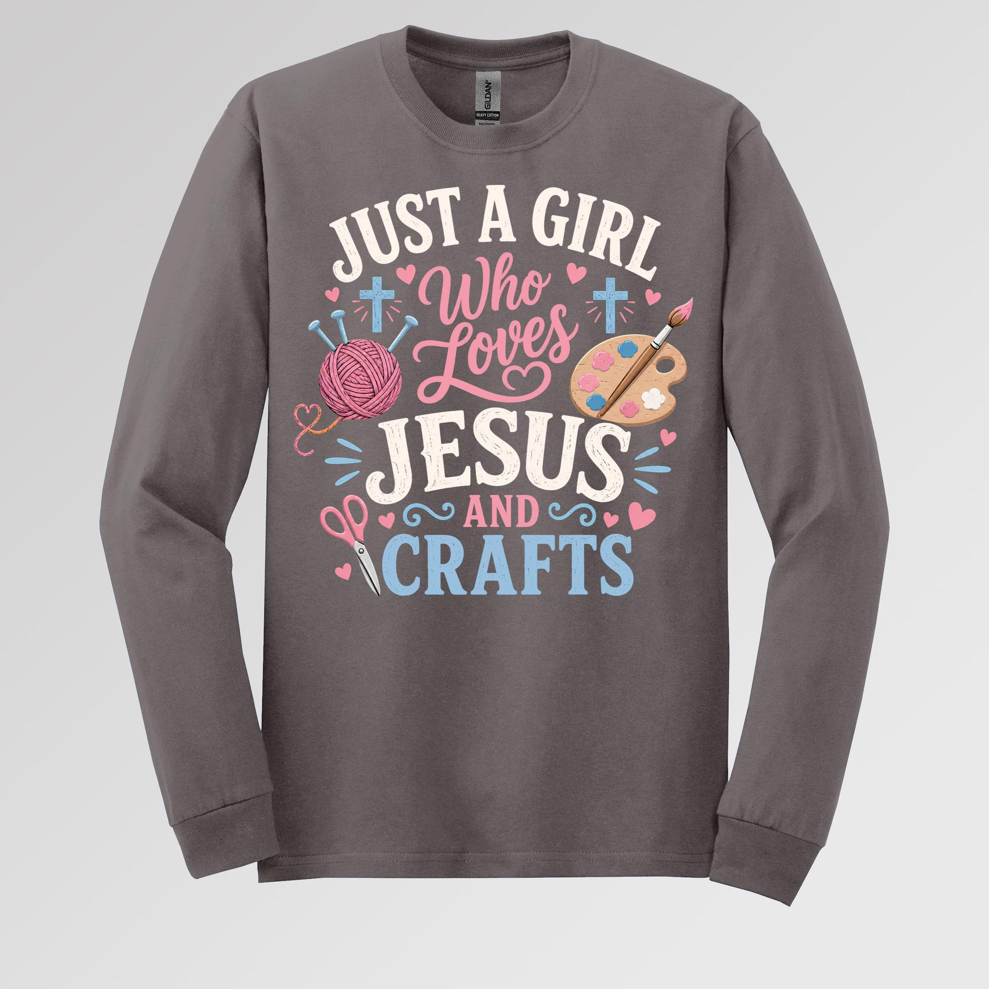 Just A Girl Who Loves Jesus And Crafts 01