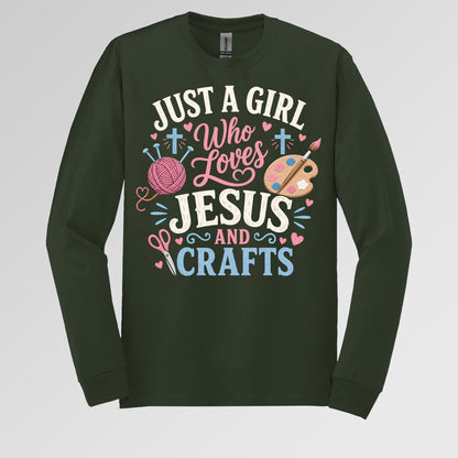 Just A Girl Who Loves Jesus And Crafts 01