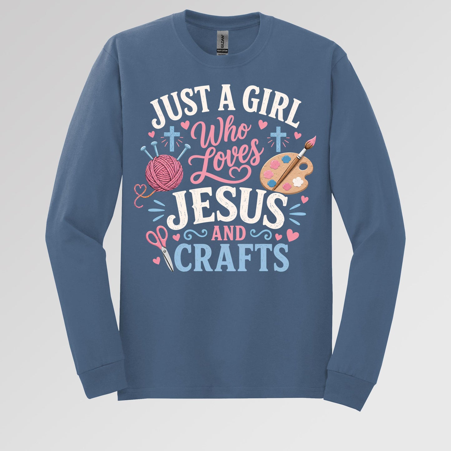 Just A Girl Who Loves Jesus And Crafts 01