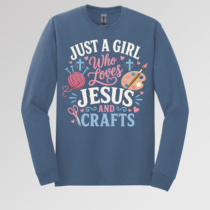 Just A Girl Who Loves Jesus And Crafts 01