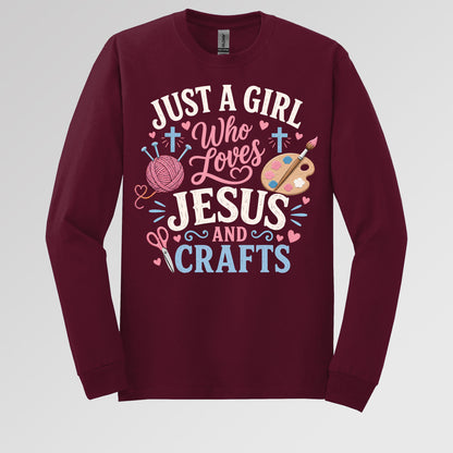 Just A Girl Who Loves Jesus And Crafts 01