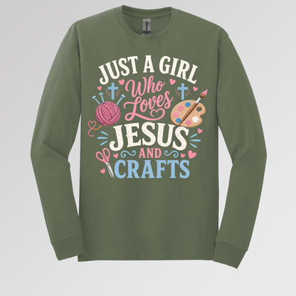 Just A Girl Who Loves Jesus And Crafts 01