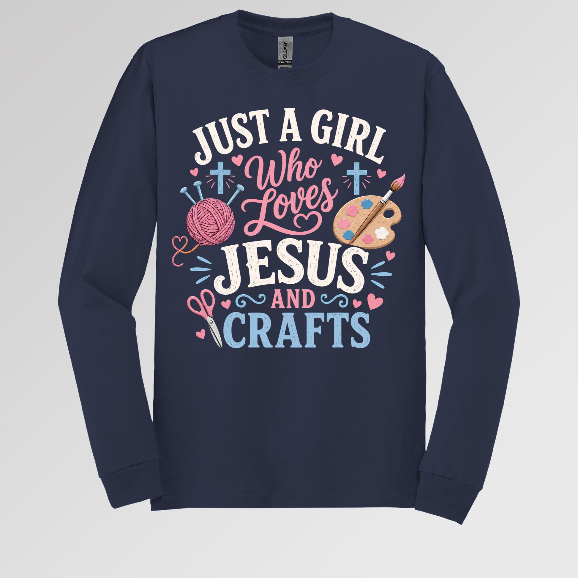 Just A Girl Who Loves Jesus And Crafts 01