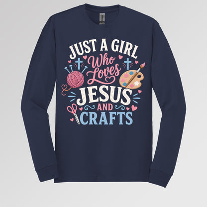 Just A Girl Who Loves Jesus And Crafts 01
