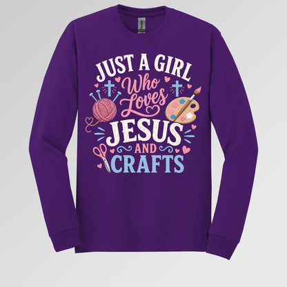 Just A Girl Who Loves Jesus And Crafts 01