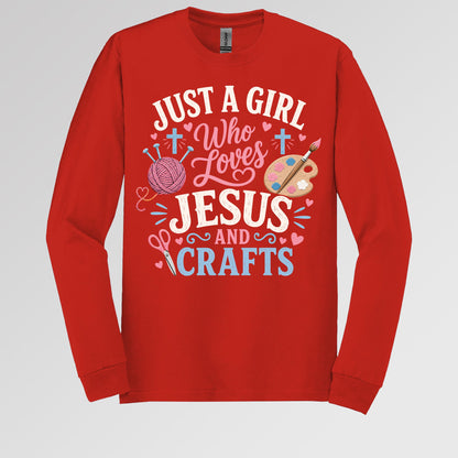 Just A Girl Who Loves Jesus And Crafts 01