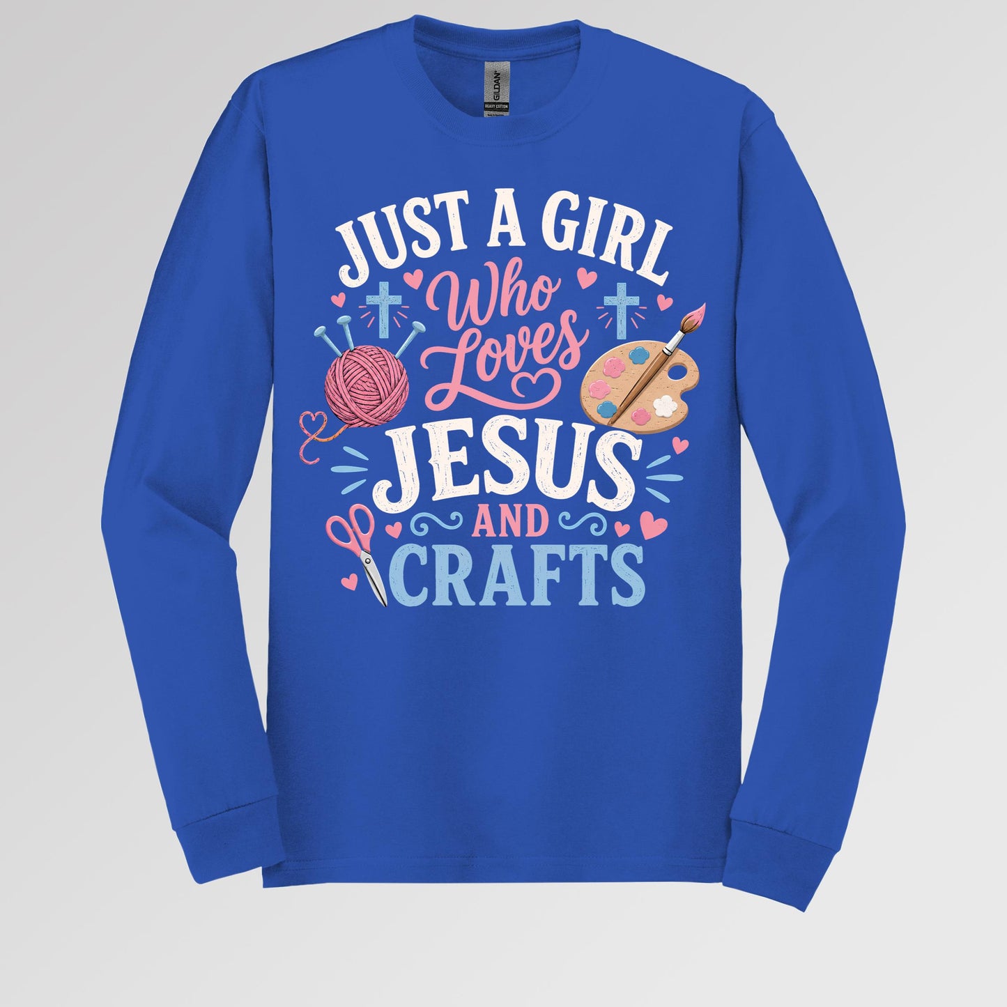 Just A Girl Who Loves Jesus And Crafts 01