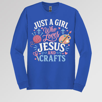 Just A Girl Who Loves Jesus And Crafts 01