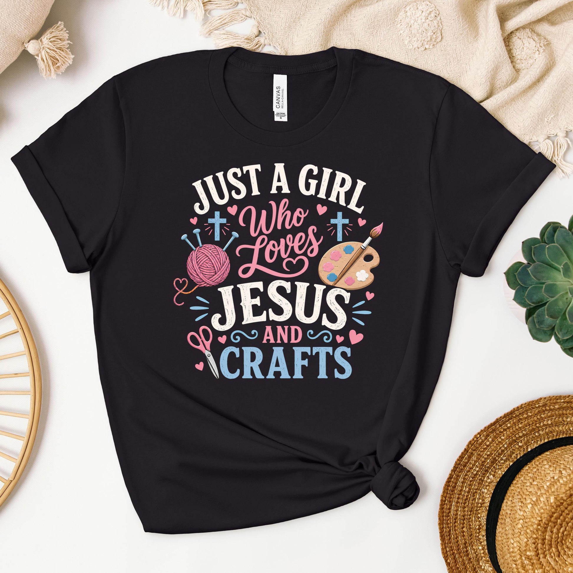 Just A Girl Who Loves Jesus And Crafts 01