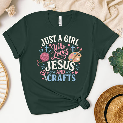 Just A Girl Who Loves Jesus And Crafts 01