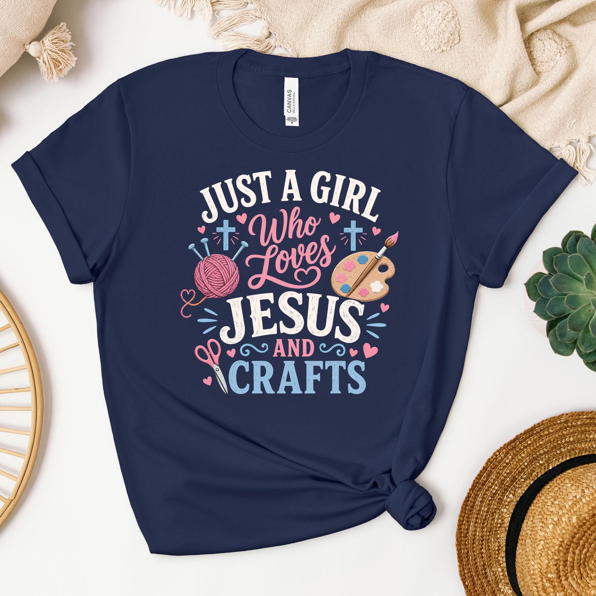 Just A Girl Who Loves Jesus And Crafts 01