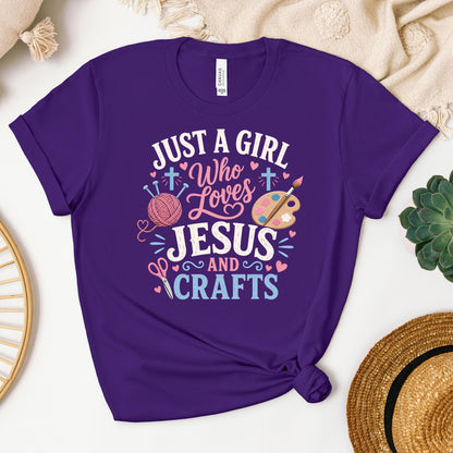 Just A Girl Who Loves Jesus And Crafts 01