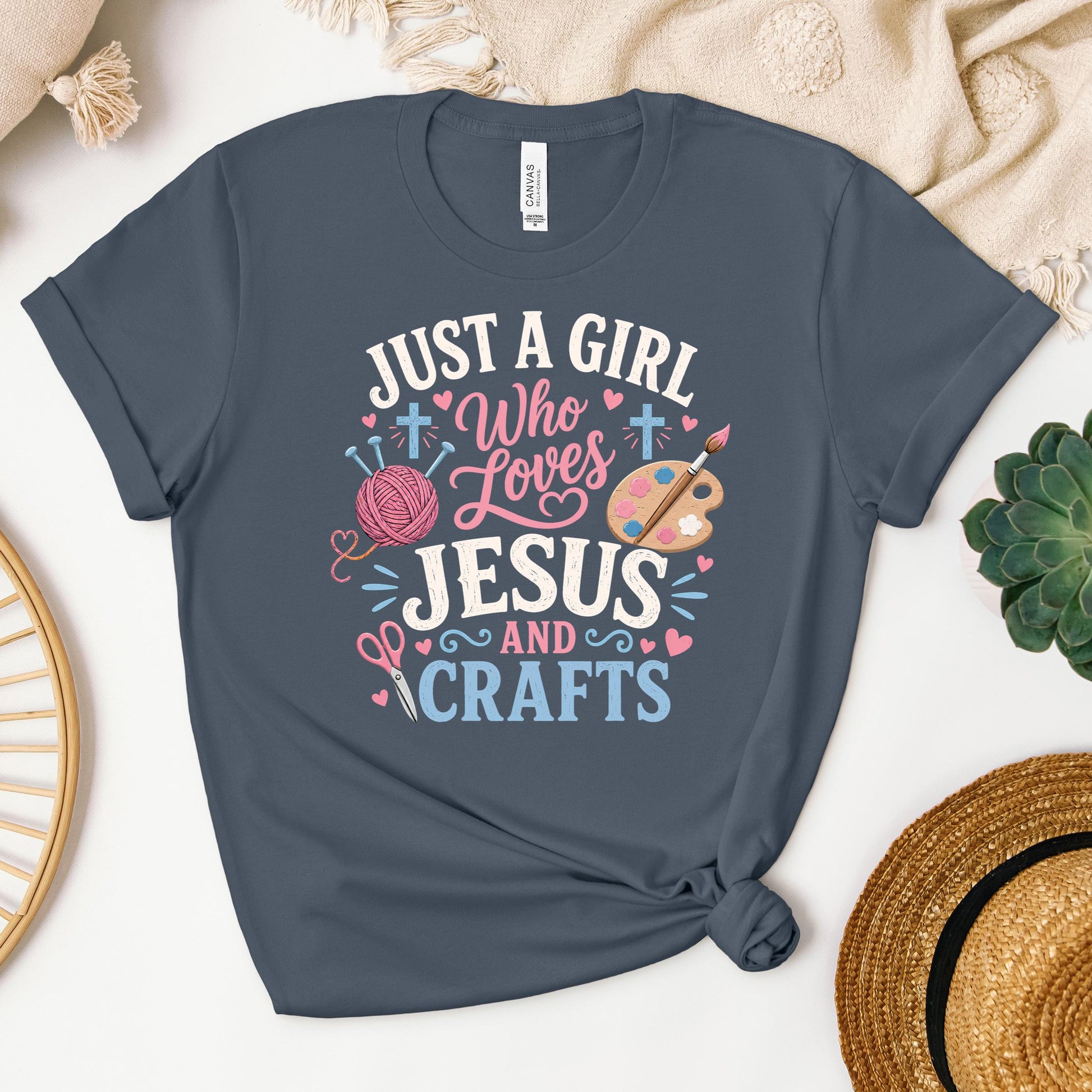 Just A Girl Who Loves Jesus And Crafts 01