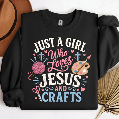 Just A Girl Who Loves Jesus And Crafts 01
